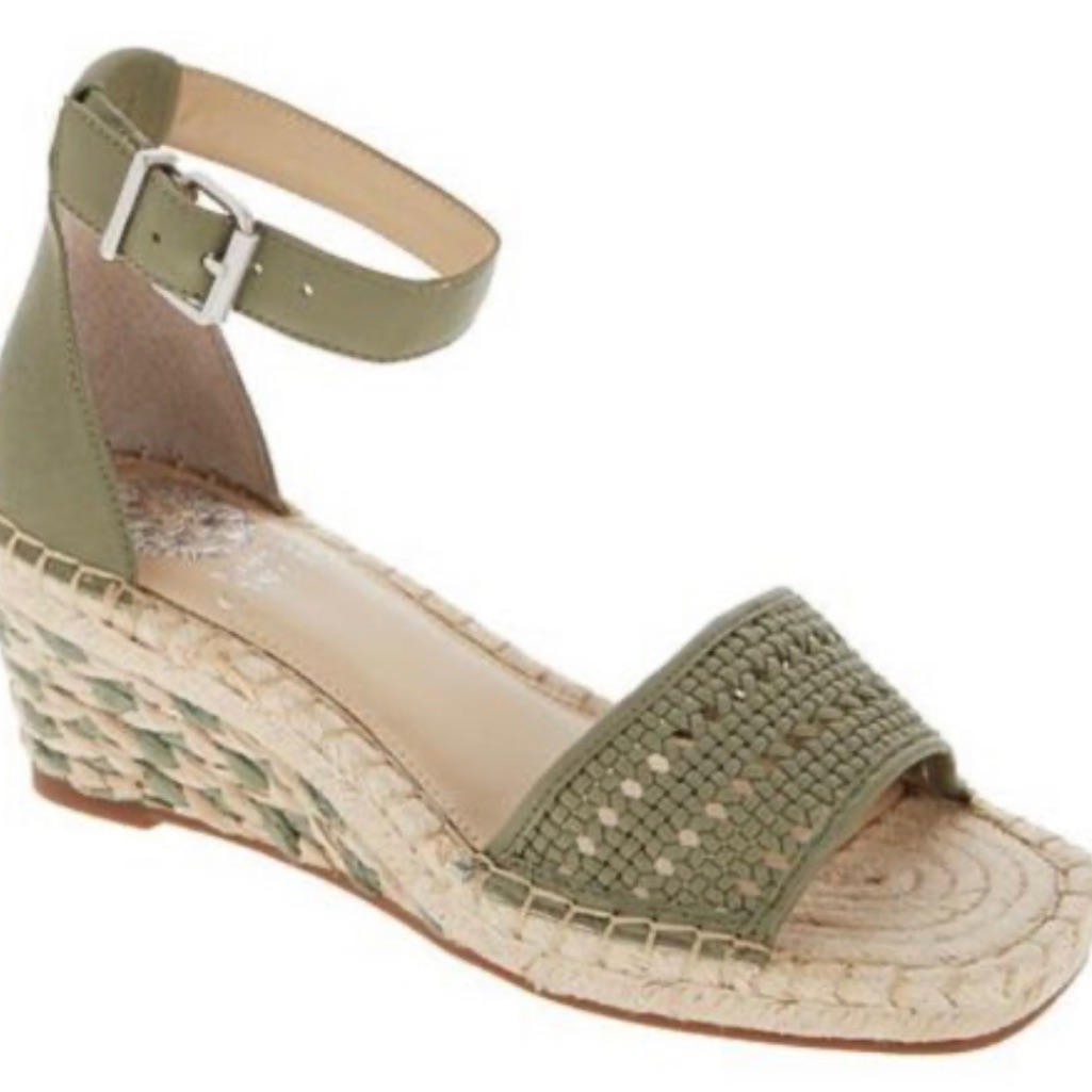 Vince Camuto Jellisa Espadrilles -Olive - Size 9